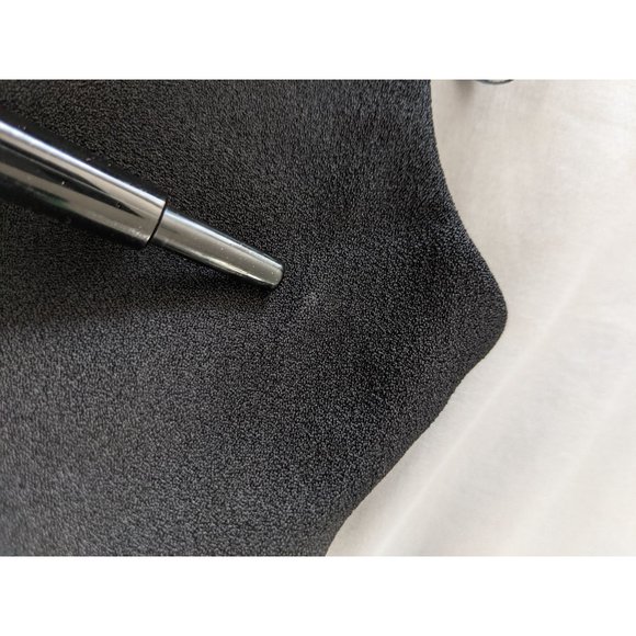 NWT Vince Camuto Tie Front Wide Leg Jumpsuit 6P V-Neck Black - Picture 7 of 10